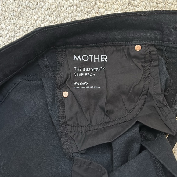 Mother The Insider Crop Step Fray Not Guilty - Picture 8 of 8